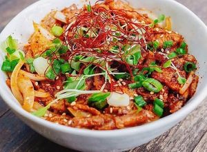 Kobe BBQ Bowl at VegiLicious in Kouri