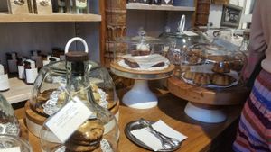 Pastries at Babu's Bakery and Coffeehouse in Zurich