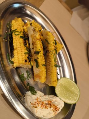 Corn Ribs at Kind Kitchen in Barcelona