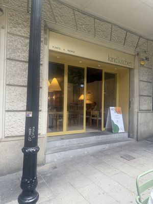 Front  at Kind Kitchen in Barcelona