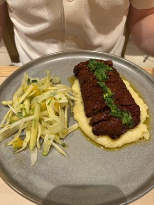Seitan  at Kind Kitchen in Barcelona