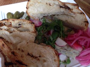 Hummus at Leon's Full Service in Decatur