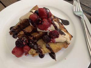 Dessert at Verde Vegan in Acapulco