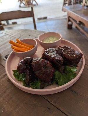 Broccoli w/ Chipotle at Verde Vegan in Acapulco