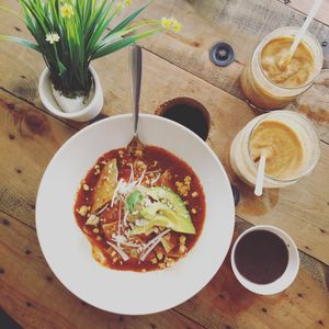 something Mexican haha at Verde Vegan in Acapulco