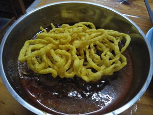 Khao soi at Oasis Vegetaurant in Chiang Rai