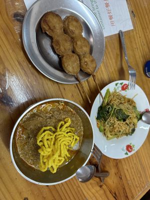   at Oasis Vegetaurant in Chiang Rai