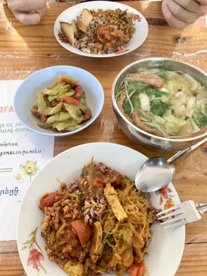   at Oasis Vegetaurant in Chiang Rai