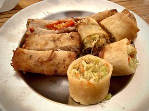   at Oasis Vegetaurant in Chiang Rai