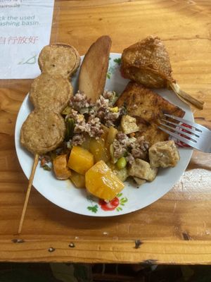  at Oasis Vegetaurant in Chiang Rai