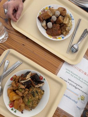   at Oasis Vegetaurant in Chiang Rai