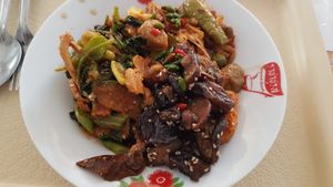 Yummy at Oasis Vegetaurant in Chiang Rai