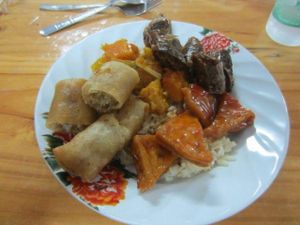 One last visit. From October '13. at Oasis Vegetaurant in Chiang Rai