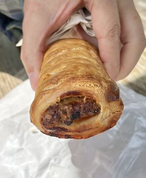 Sausage roll  at Vegan Garden London - Food Stand in South East London