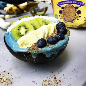 Blue Beach Bowl at Rutabagas Etc in Inverness