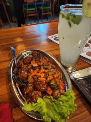 Veg Manchurian at AYODHYA Indian Pure Veg & Jain Restaurant BALI in Kuta