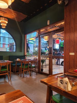 Interior at AYODHYA Indian Pure Veg & Jain Restaurant BALI in Kuta