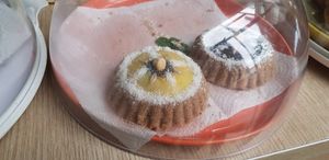 Cake at Mahatma Cafe in Istanbul