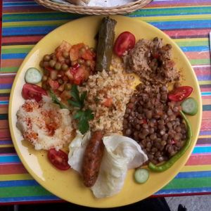 Karışık Tabak at Mahatma Cafe in Istanbul