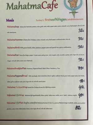   at Mahatma Cafe in Istanbul