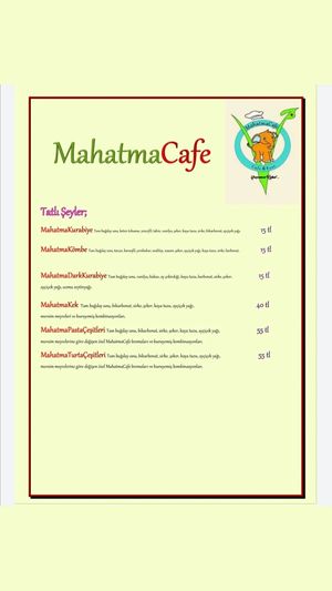  at Mahatma Cafe in Istanbul