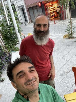   at Mahatma Cafe in Istanbul