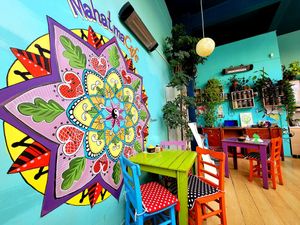 Inside!! at Mahatma Cafe in Istanbul