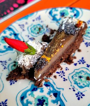 Mahatma Tart at Mahatma Cafe in Istanbul