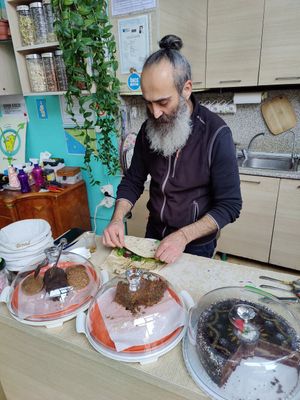  at Mahatma Cafe in Istanbul