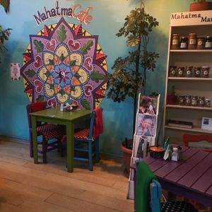   at Mahatma Cafe in Istanbul