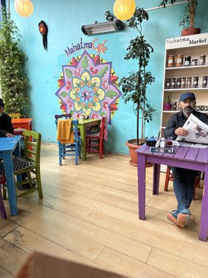   at Mahatma Cafe in Istanbul