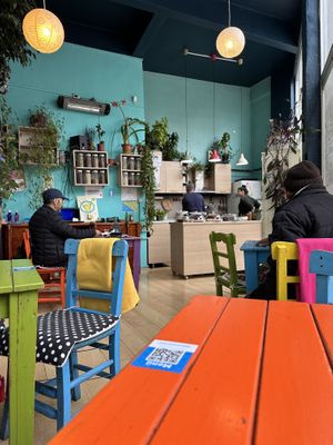   at Mahatma Cafe in Istanbul