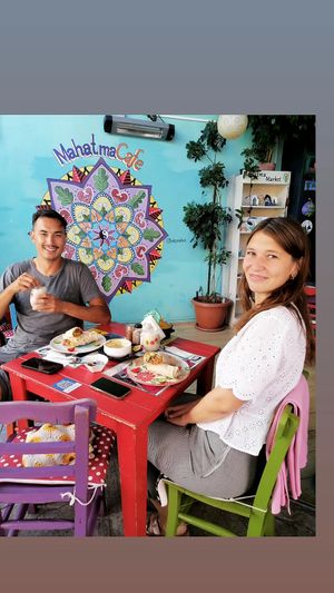  at Mahatma Cafe in Istanbul