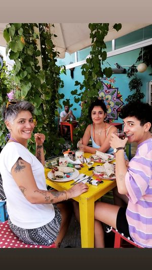  at Mahatma Cafe in Istanbul