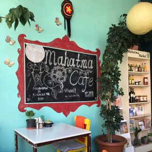 mahatma at Mahatma Cafe in Istanbul