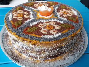 MahatmaTiramisyo
With cocoa, vanilla and orange cream. at Mahatma Cafe in Istanbul