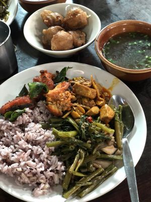 Food  at Tamachat in Chiang Rai