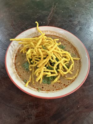 Kao Soi   at Tamachat in Chiang Rai