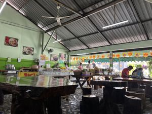 Seating  #Veganuary at Tamachat in Chiang Rai