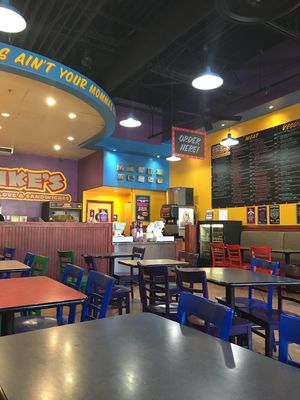 Dining area at Ike's in Monterey