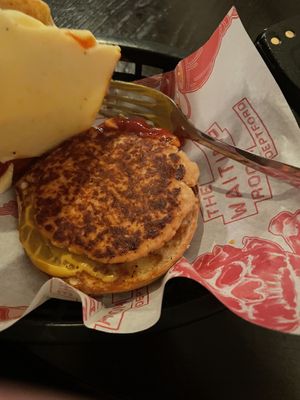 inside the breakfast bagel   at The Waiting Room in South East London