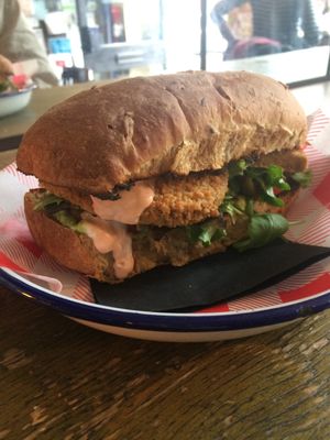 Chicken stripper at The Waiting Room in South East London