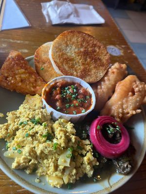 Breakfast  at The Waiting Room in South East London