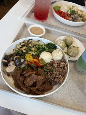 Poke with vegan chicken  at epikore - 에피코어 in Seoul