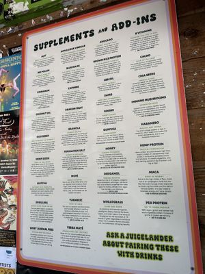   at JuiceLand - Cesar Chavez in Austin