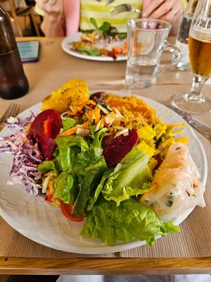 Buffet excellent selection at Hibiscus in Braga