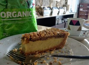 Organic coffee at Hibiscus in Braga