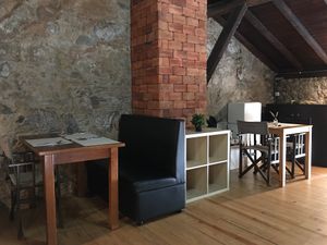 Upstairs mezzanine seating at Hibiscus in Braga