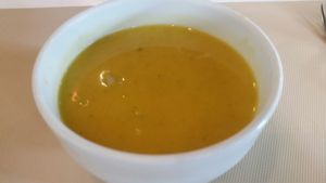 Soup of the day at Hibiscus in Braga