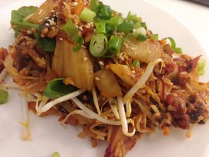 Great Thai Food. They only have vegan thai food! at Baszta in Wroclaw